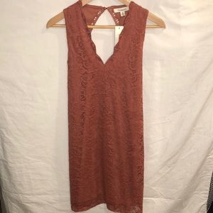 ⭐️NWT Francesca’s Rose Lace Dress⭐️